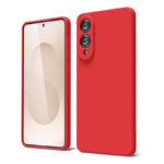 Силиконов калъф за Samsung Galaxy S25 Edge червен