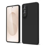 Силиконов калъф за Samsung Galaxy S25 Edge черен