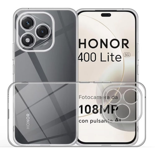 Тънък силиконов калъф за Honor 400 Lite