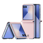 Оригинален кожен калъф за Samsung Galaxy Z Flip 7 розов