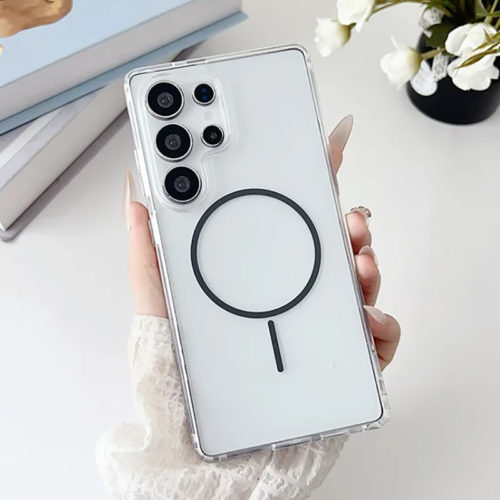 Прозрачен калъф с Magsafe за Samsung Galaxy S25 Ultra