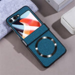 Магнитен калъф за Samsung Galaxy Z Flip 6 тъмно син