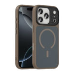 Оригинален калъф Brabus за iPhone 17 Pro Max кафяв