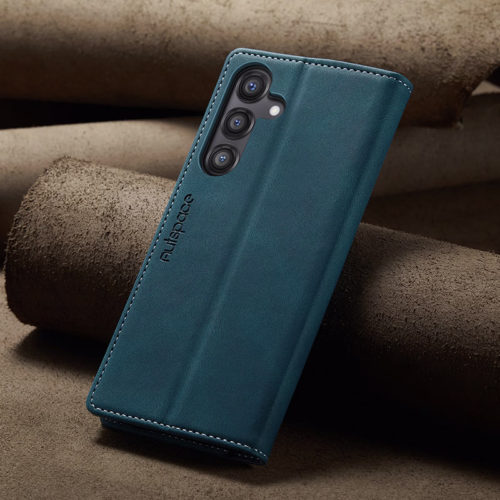 Оригинален кожен калъф за Samsung Galaxy A07 син 21