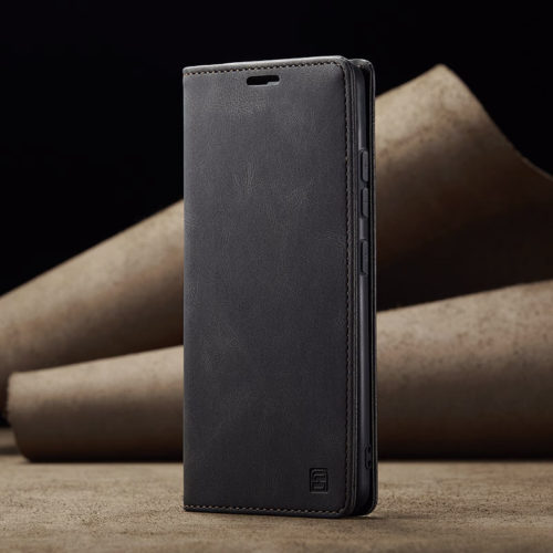 Оригинален кожен калъф за Samsung Galaxy A07 черен 21