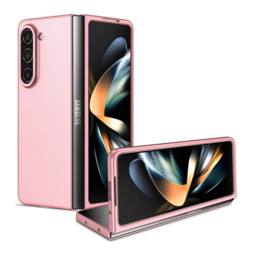 Силиконов калъф за Samsung Galaxy Z Fold 4 бебешко розово