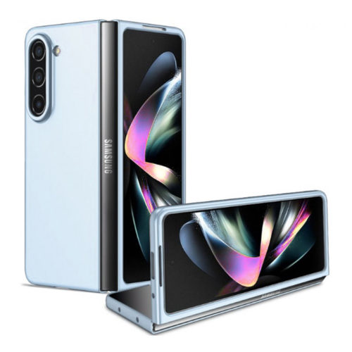 Силиконов калъф за Samsung Galaxy Z Fold 6 бебешко синьо