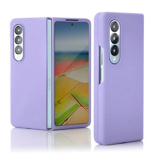 Силиконов калъф за Samsung Galaxy Z Fold 7 лилав