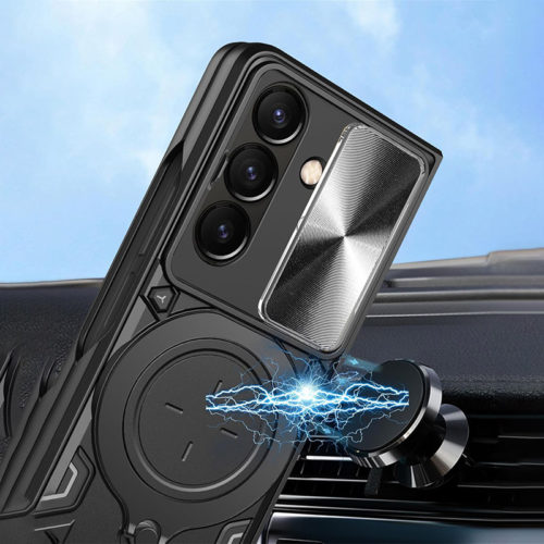 Удароустойчив калъф с пръстен за Samsung Galaxy Z Fold 7 магнитно закрепване