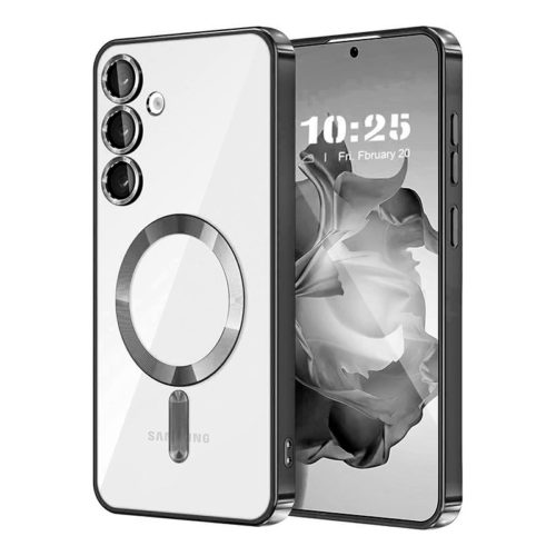 Луксозен калъф с Magsafe за Samsung Galaxy S25 Ultra черен