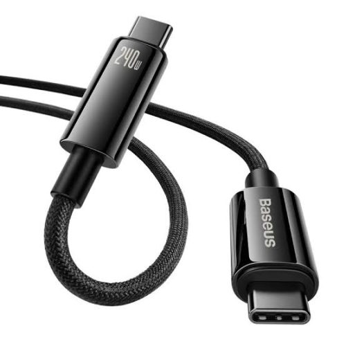 Мощен кабел 240W Baseus USB-C към USB-C - 2 метра