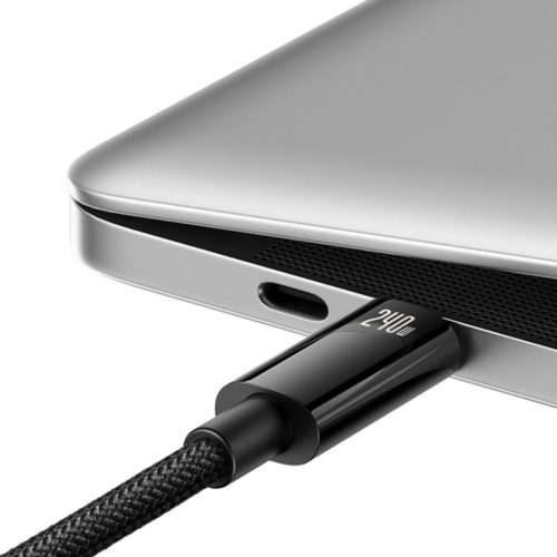 Мощен кабел 240W Baseus USB-C към USB-C – 2 метра – за лаптоп