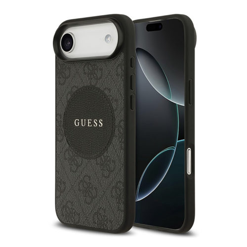 Калъф GUESS с Magsafe за iPhone 17 Air черен