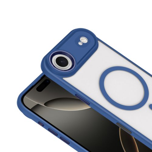 Калъф със защита на камерата за iPhone 17 Air син камери