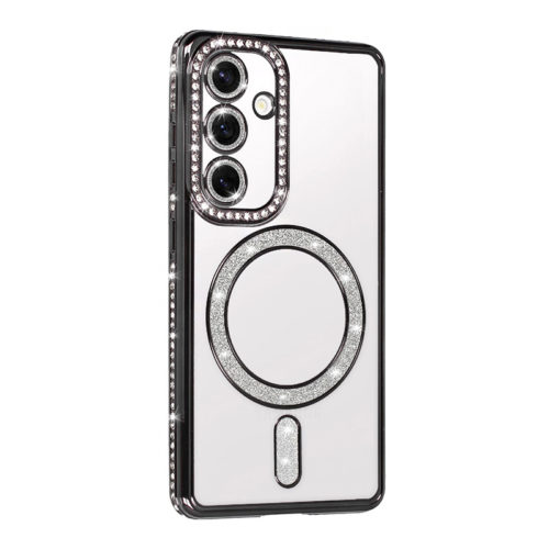 Луксозен калъф с кристали за Samsung Galaxy A36 черен