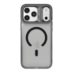 Марков алуминиев калъф за iPhone 17 Pro Max черен