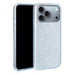 Оригинален калъф с кристали за iPhone 17 Pro Max син