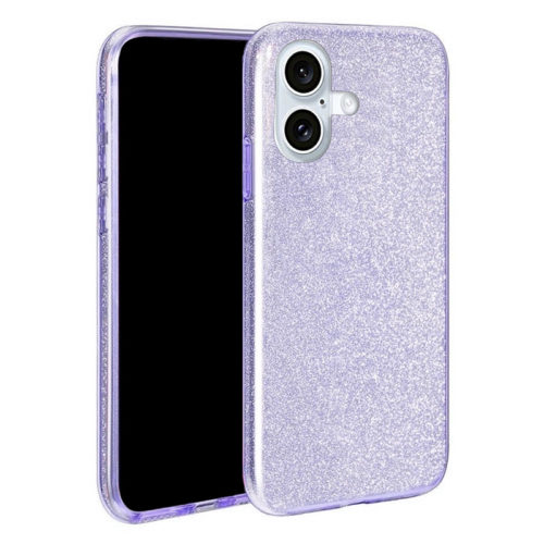 Оригинален калъф с кристали за iPhone 17 лилав