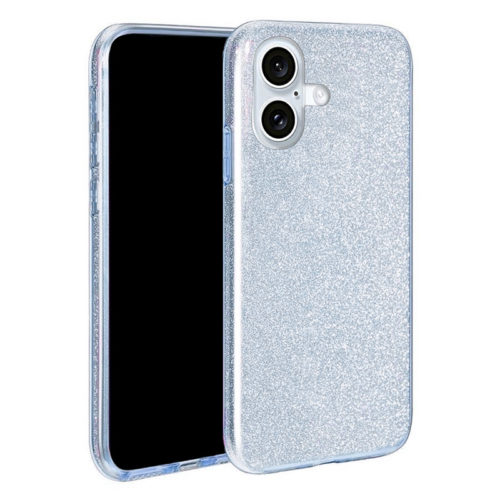 Оригинален калъф с кристали за iPhone 17 син