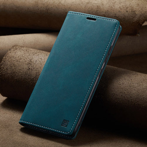 Оригинален кожен калъф за Samsung Galaxy A17 син 22