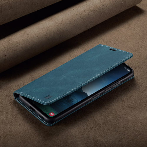 Оригинален кожен калъф за Xiaomi Redmi Note 15 Pro Plus син 24