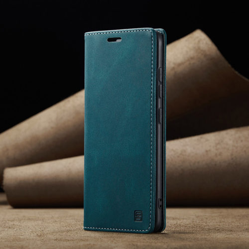 Оригинален кожен калъф за Xiaomi Redmi Note 15 син 29