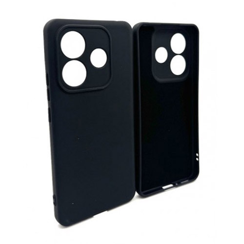 Силиконов калъф за Xiaomi Redmi Note 15 черен
