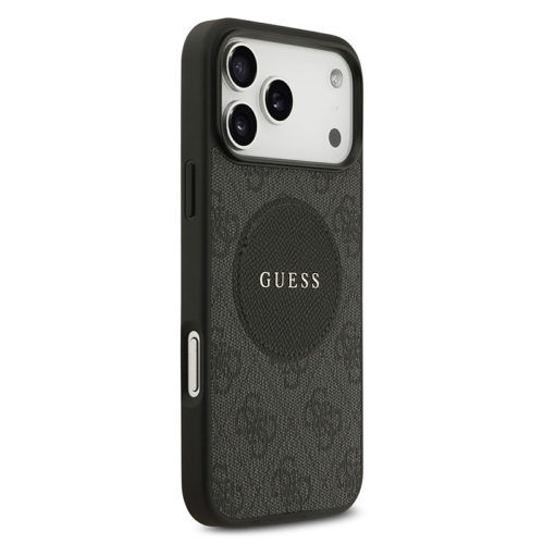 Калъф GUESS с Magsafe за iPhone 17 Pro черен бутони