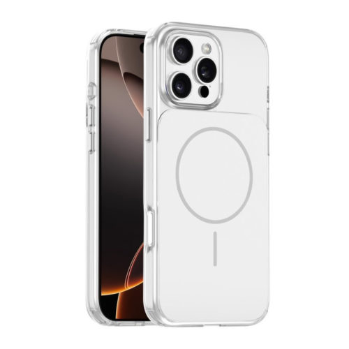 Марков калъф с Magsafe за iPhone 15 Pro бял