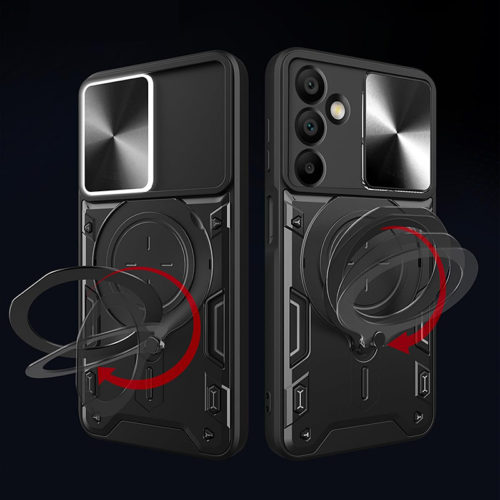 Удароустойчив калъф за Samsung Galaxy A37 подвижен пръстен