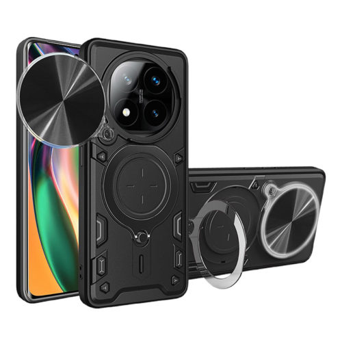 Удароустойчив калъф с пръстен за Xiaomi Redmi Note 15 Pro