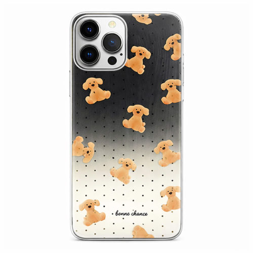 Калъф с кученца за iPhone 16 Pro