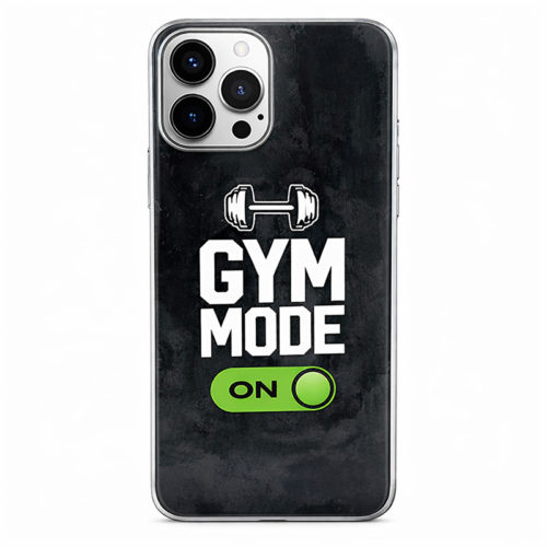 Калъф с надпис GYM за iPhone 16 Pro Max