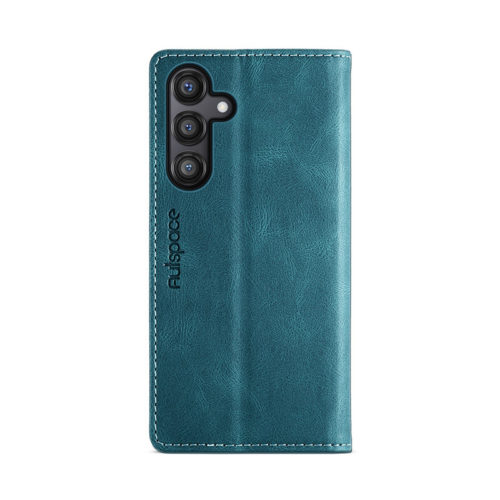 Оригинален кожен калъф за Samsung Galaxy A57 син 13