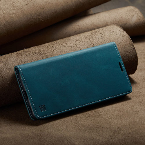 Оригинален кожен калъф за Samsung Galaxy S26 син 56