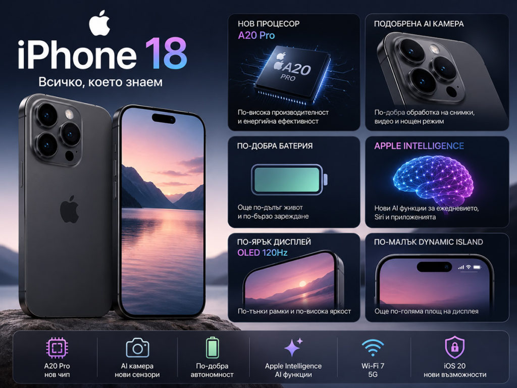 Всичко, което знаем за iPhone 18