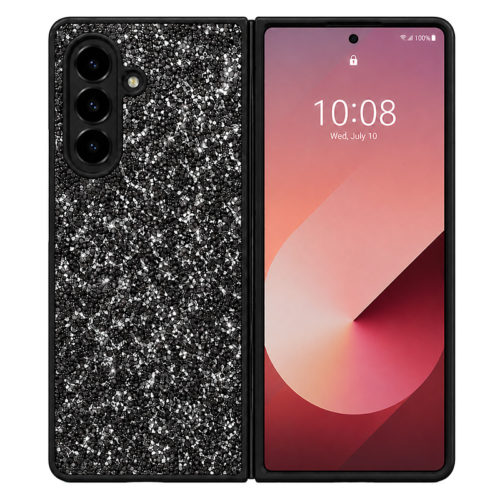 Калъф с кристали за Samsung Z Fold 7 черен