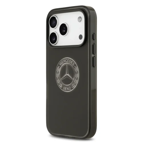 0091 MB HC MAGSAFE PC/TPU FROSTED W/ VINTAGE LOGO BLACK IPHONE 17 PRO