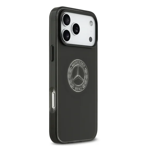 0107 MB HC MAGSAFE PC/TPU FROSTED W/ VINTAGE LOGO BLACK IPHONE 17 PRO MAX