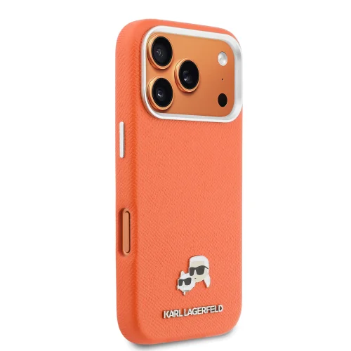 0136 KARL HC MAGSAFE PU FW W/ K&C HEAD PIN ORANGE IP17 PRO
