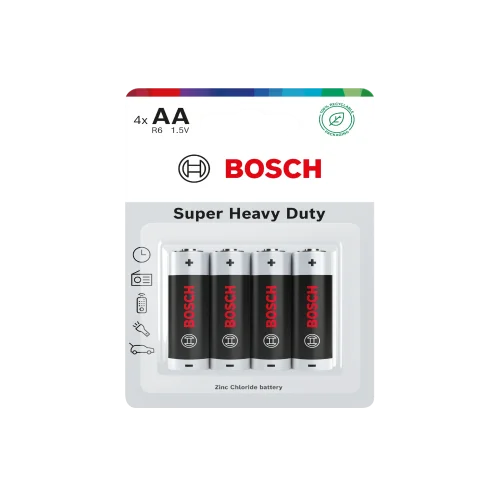 0315 Батерии Bosch Super Heavy Duty AA 4-blister