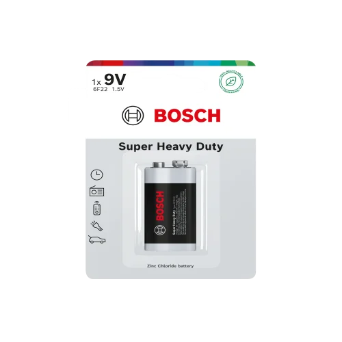 0360 Батерия Bosch Super Heavy Duty 9V 1-blister