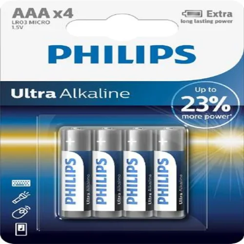 0363 Батерии Philips Ultra Alkaline AAA 4-blister