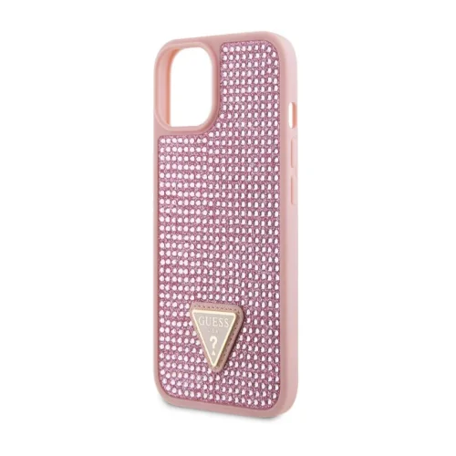 1070 Guess Galaxy S24 Plus Back cover case – Rhinestone Triangle – Pink