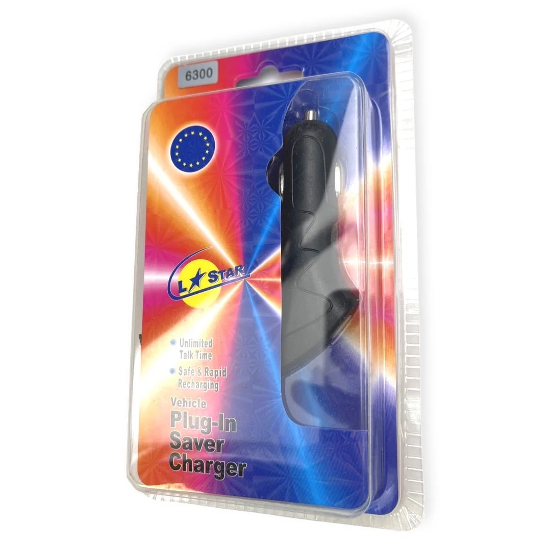 12V 6300 6301 L✮STAR Plus зарядно за кола за Nokia тънката букса