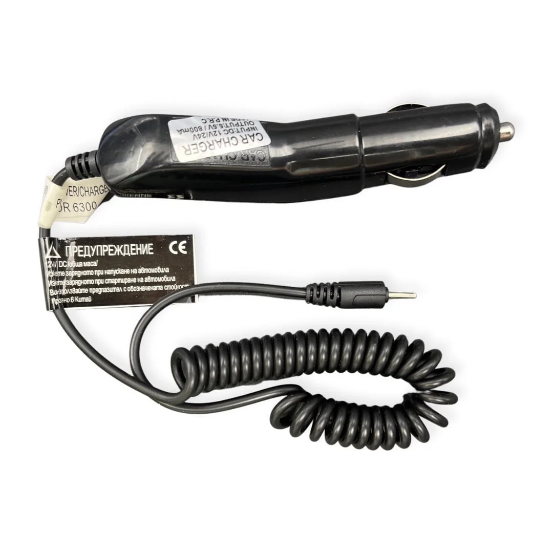 12V 6300 6301 L✮STAR Plus зарядно за кола за Nokia тънката букса