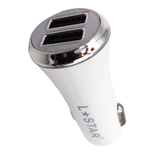 12V CC-3400 iPhone L✮STAR Зарядно за кола 2.4А с двойно USB