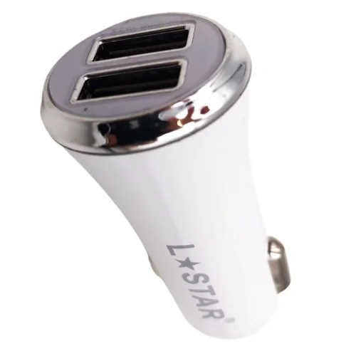 12V CC-3400 Type- C L✮STAR Зарядно за кола 2.4А с двойно USB