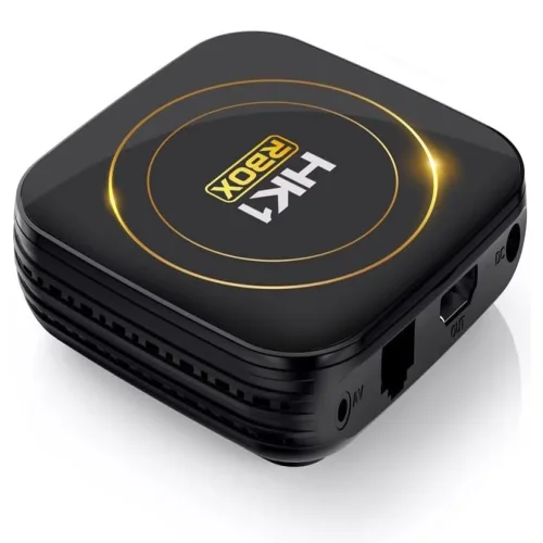 2024 HK1 RBOX H8S TV 4K HDR ULTRA HD android 13.0 TV Stick 4GB + 32GB 2.4/5G Wifi 100M-LAN порт Netflix Youtube Media Player