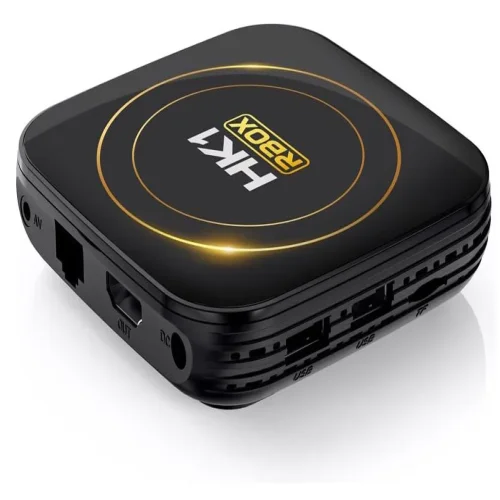 2024 HK1 RBOX H8S TV 4K HDR ULTRA HD android 13.0 TV Stick 4GB + 32GB 2.4/5G Wifi 100M-LAN порт Netflix Youtube Media Player